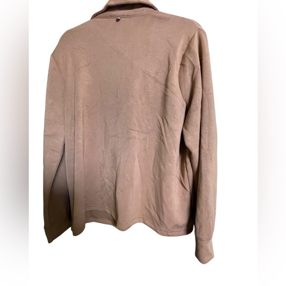 NWT Cable & Gauge Sport Button Front Top Jacket/Top Modal Blend Size Large - Picture 2 of 2